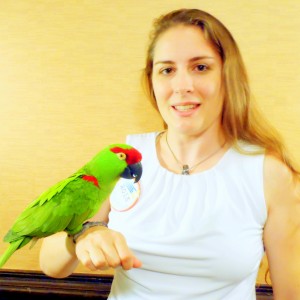 Constance Woodman Connie & Thick-billed Parrot